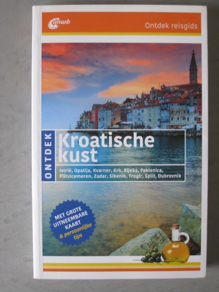 ANWB Ontdek Kroatische kust, Boeken, Europa, Ophalen of Verzenden, Zo goed als nieuw, Reisgids of -boek