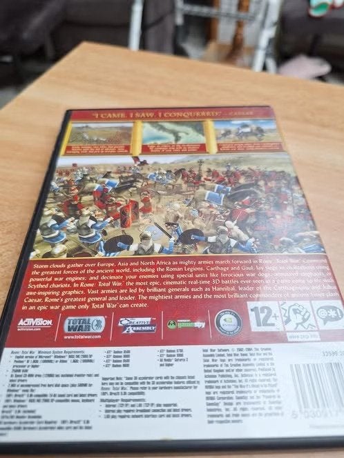 PC cd-rom Rome hh, 1 speler, Onbekend, Ophalen of Verzenden, Zo goed als nieuw