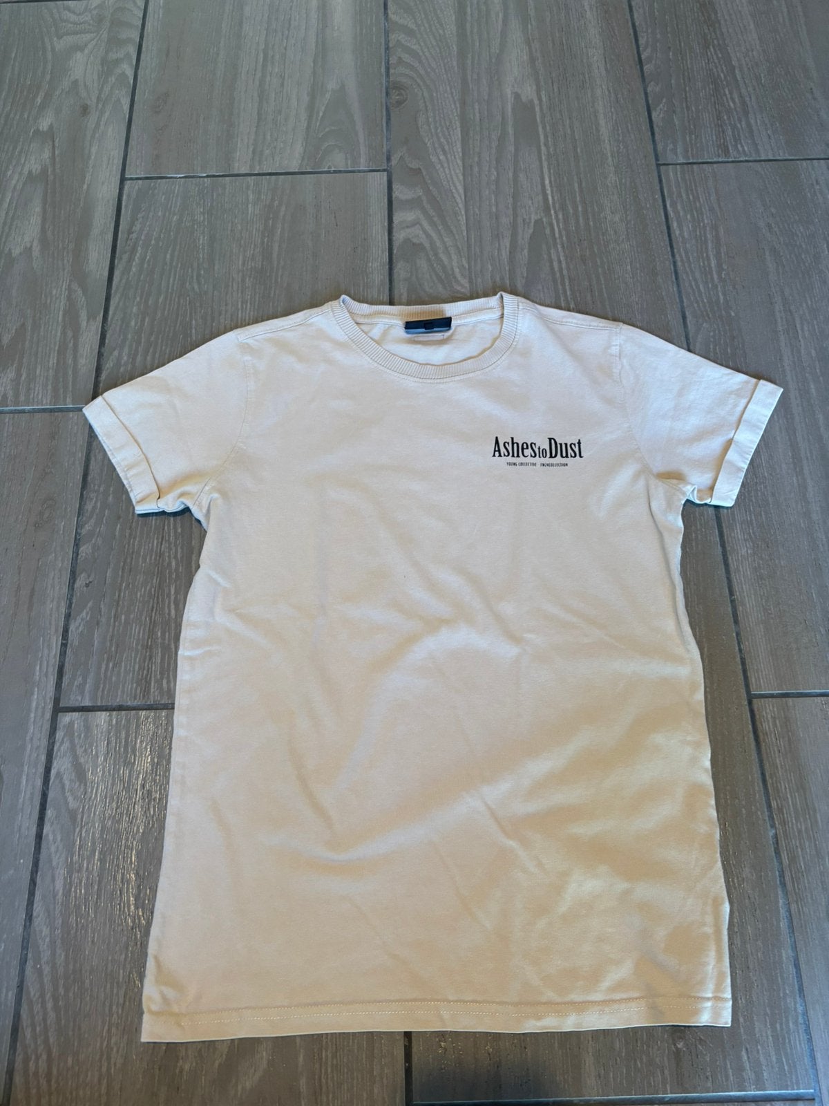Ashes to dust T-Shirt maat S, Ophalen of Verzenden, Zo goed als nieuw, Maat 46 (S) of kleiner, Wit