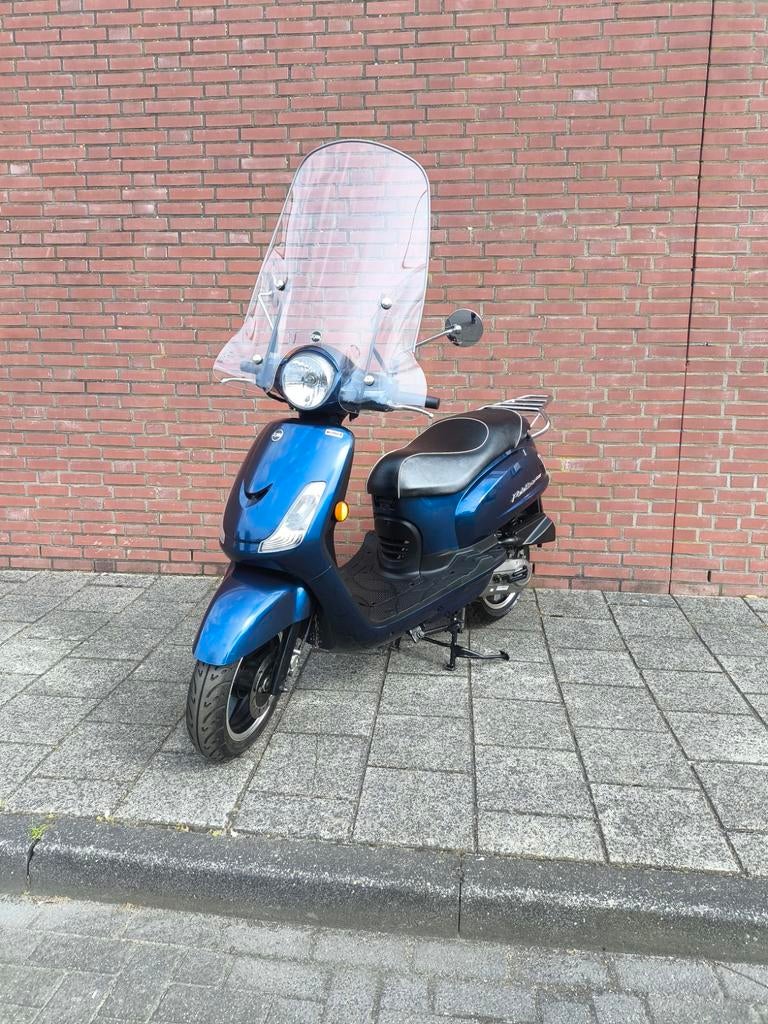 Sym Fiddle 2 uit 2018 met 1200 km en garantie, Fietsen en Brommers, Brommeronderdelen | Scooters, Ophalen of Verzenden