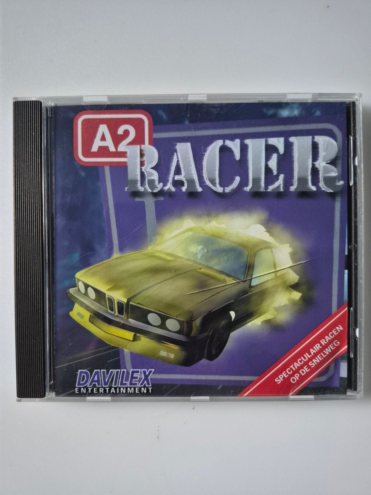 A2 Racer PC CD-ROM - Spectaculair racen op de snelweg, Gebruikt, 1 speler, Racen en Vliegen, Ophalen of Verzenden