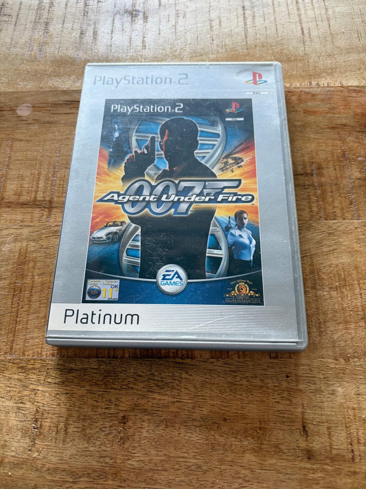 007 Agent Under Fire - PlayStation 2 (PS2) Platinum, Spelcomputers en Games, Games | Sony PlayStation 2, Avontuur en Actie, Gebruikt