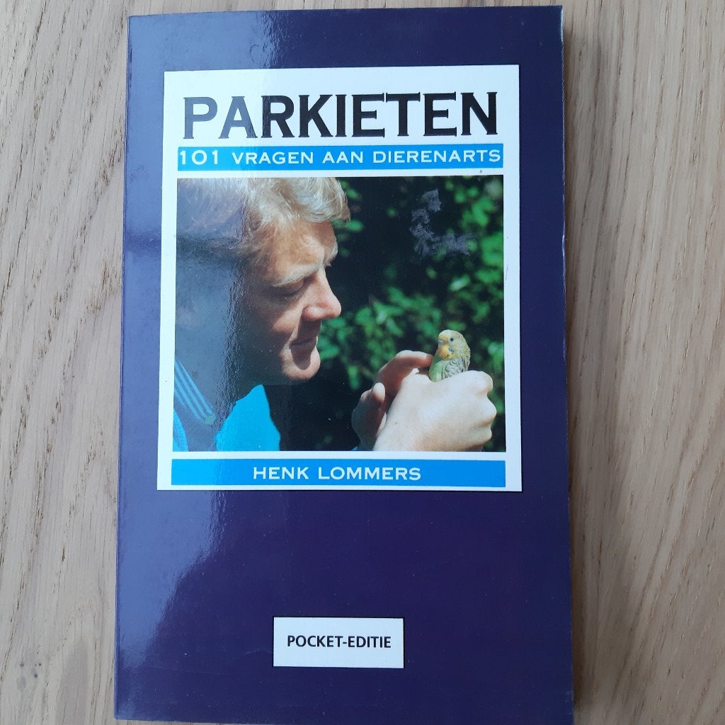 Parkieten: 101 Vragen aan Dierenarts - Henk Lommers, Boeken, Ophalen of Verzenden, Zo goed als nieuw, Henk Lommers, Vogels