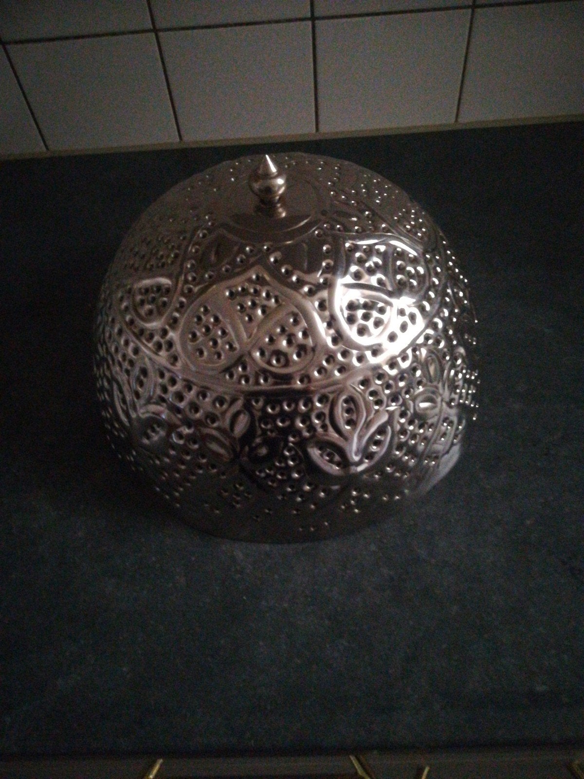 mooie oosterse pafonlamp 2x, Ophalen
