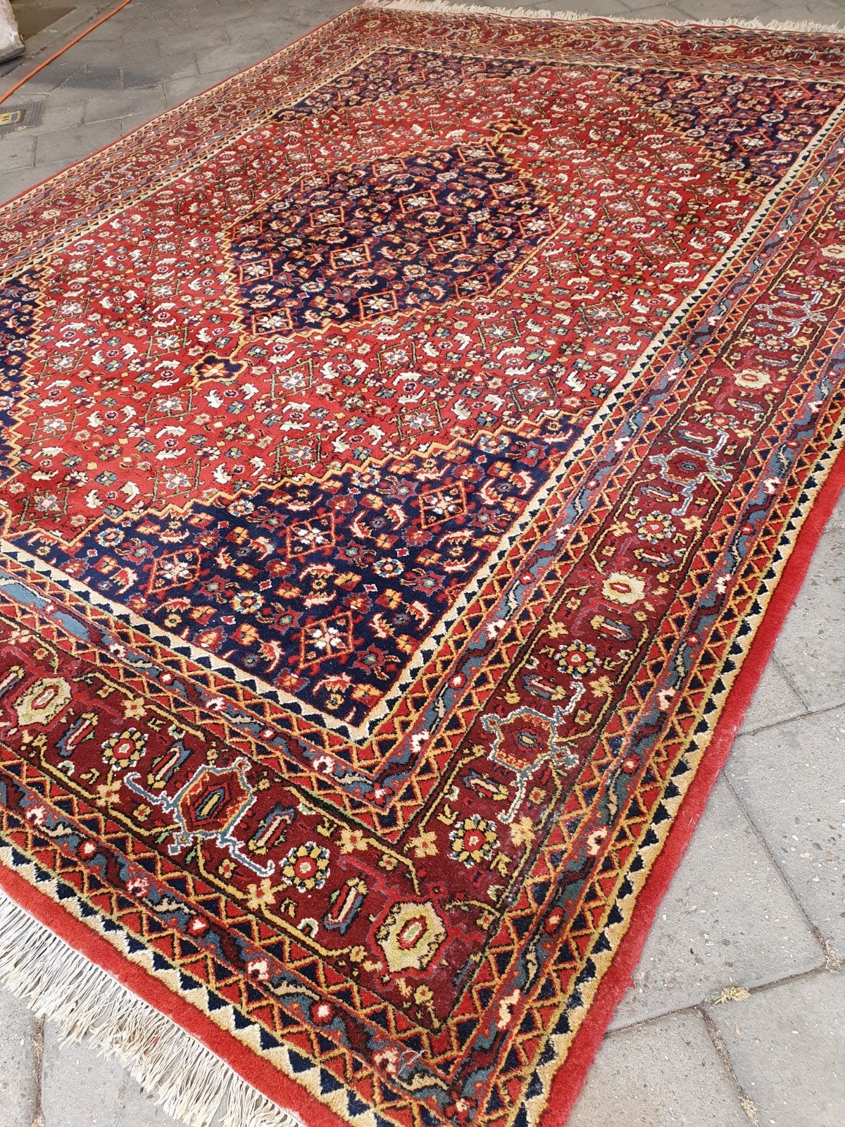 Perzisch tapijt Bidjar 360x260 cm., Gebruikt, Bidjar, 200 cm of meer, Ophalen of Verzenden
