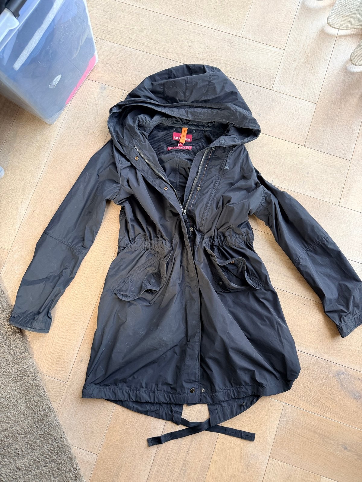 Parajumpers tussen parka vrouw L, Ophalen of Verzenden, Gedragen, Maat 42/44 (L), Zwart