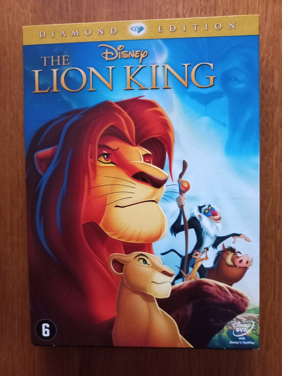 Dvd Lion King, Alle leeftijden, Ophalen of Verzenden, Zo goed als nieuw, Europees