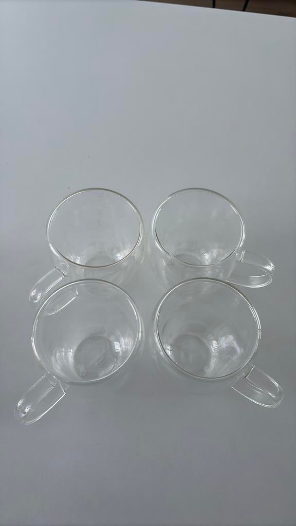 Dubbelwandige glazen Ernesto, Verzamelen, Glas en Borrelglaasjes, Ophalen, Zo goed als nieuw, Overige typen