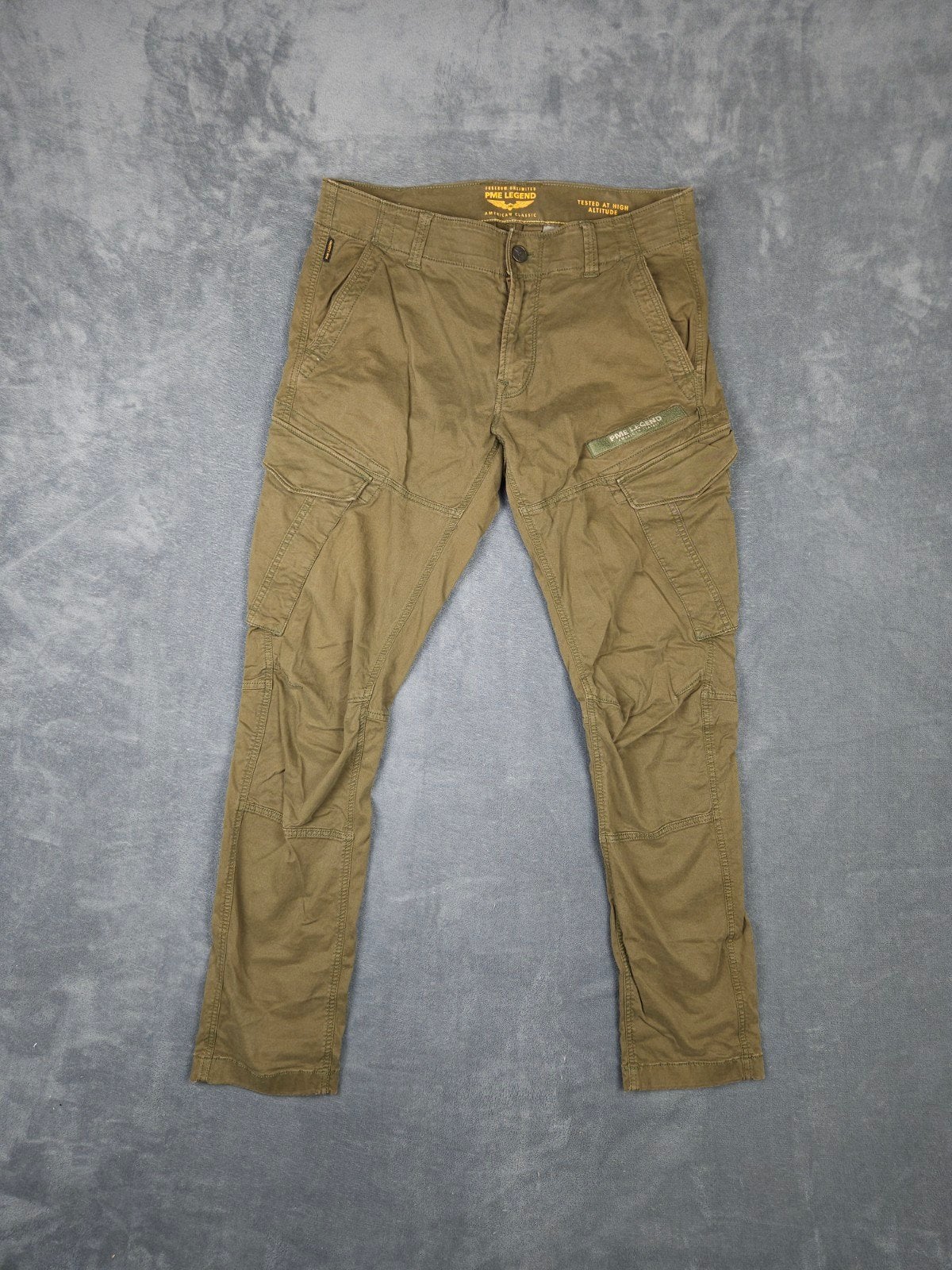 Pme Legend Cargo Broek Nordrop W34 L32 Kaki Bruin Pall Mall, Kleding | Heren, Spijkerbroeken en Jeans, Overige kleuren, ., Ophalen of Verzenden