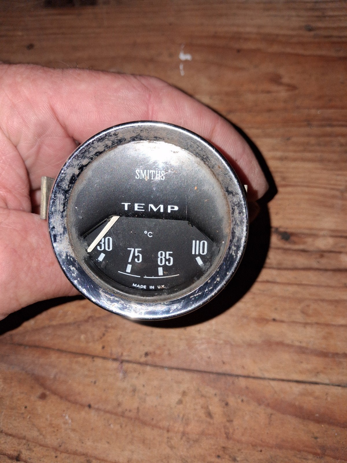 Smiths temperatuurmeter - Oldtimer onderdelen, Auto-onderdelen, Dashboard en Schakelaars, Ophalen of Verzenden