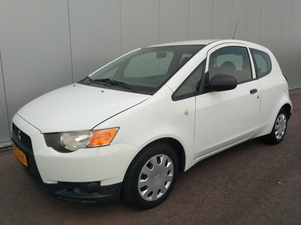 Mitsubishi Colt 1.1 Inbusiness (bj 2010), Auto's, Voorwielaandrijving, Gebruikt, 750 kg, Bedrijf
