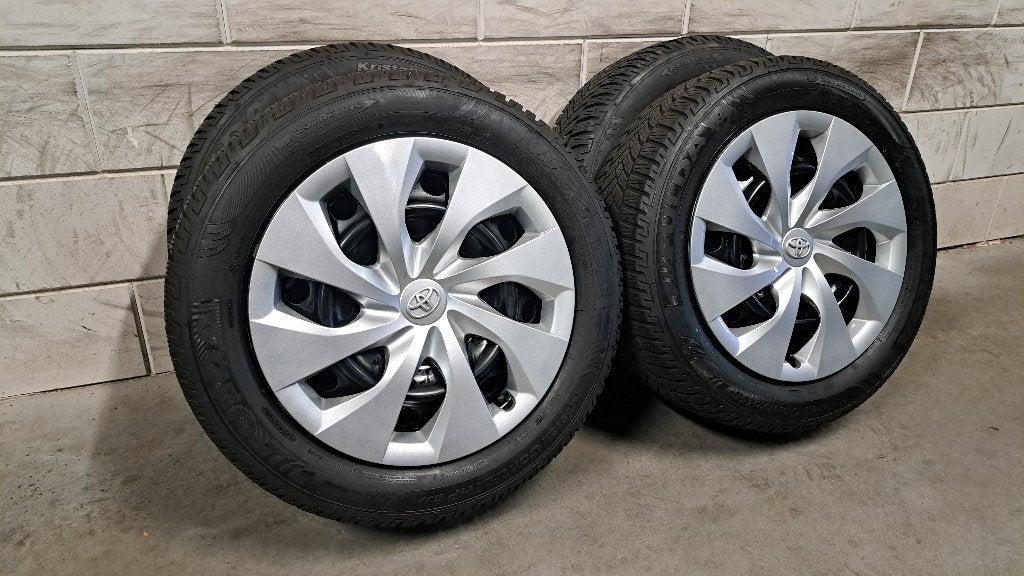 Winterbanden Corolla Verso Auris IS SX4 S-Cross 205/55/16, Auto-onderdelen, Banden en Velgen, Gebruikt, 16 inch, Banden en Velgen