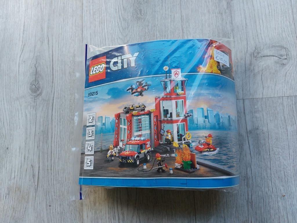 Lego 60215 brandweer, Lego, Ophalen of Verzenden, Compleet, Complete set