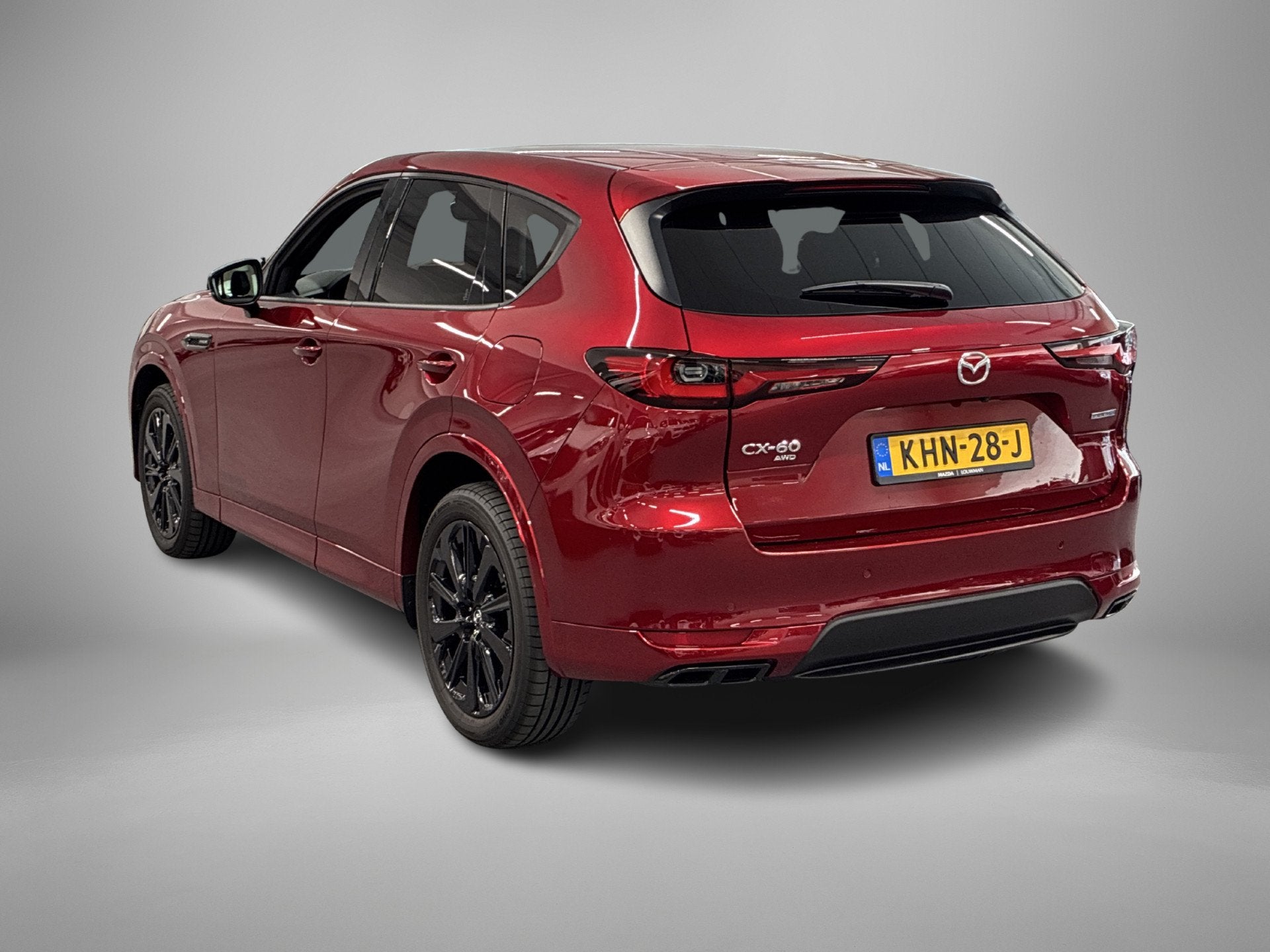 Mazda CX-60 2.5L e-SKYACTIV PHEV 327pk 8AT AWD Homura Busine, Auto's, Automaat, 12 maanden, Euro 6, 4 cilinders