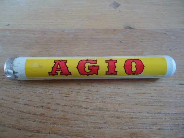 AGIO sigarenkoker, vintage. Wintermans & Zonen, Duizel, Verzamelen, Ophalen of Verzenden, Sigarenbandjes