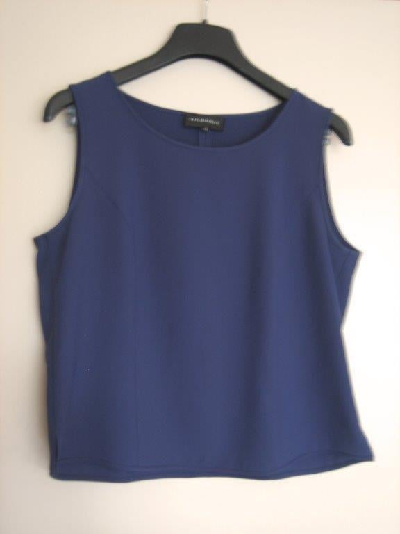 Zeer chique lavendelblauwe top TH. BRAUN 42 snazzeys, Kleding | Dames, Maat 42/44 (L), Nieuw, Th. Braun, Zonder mouw