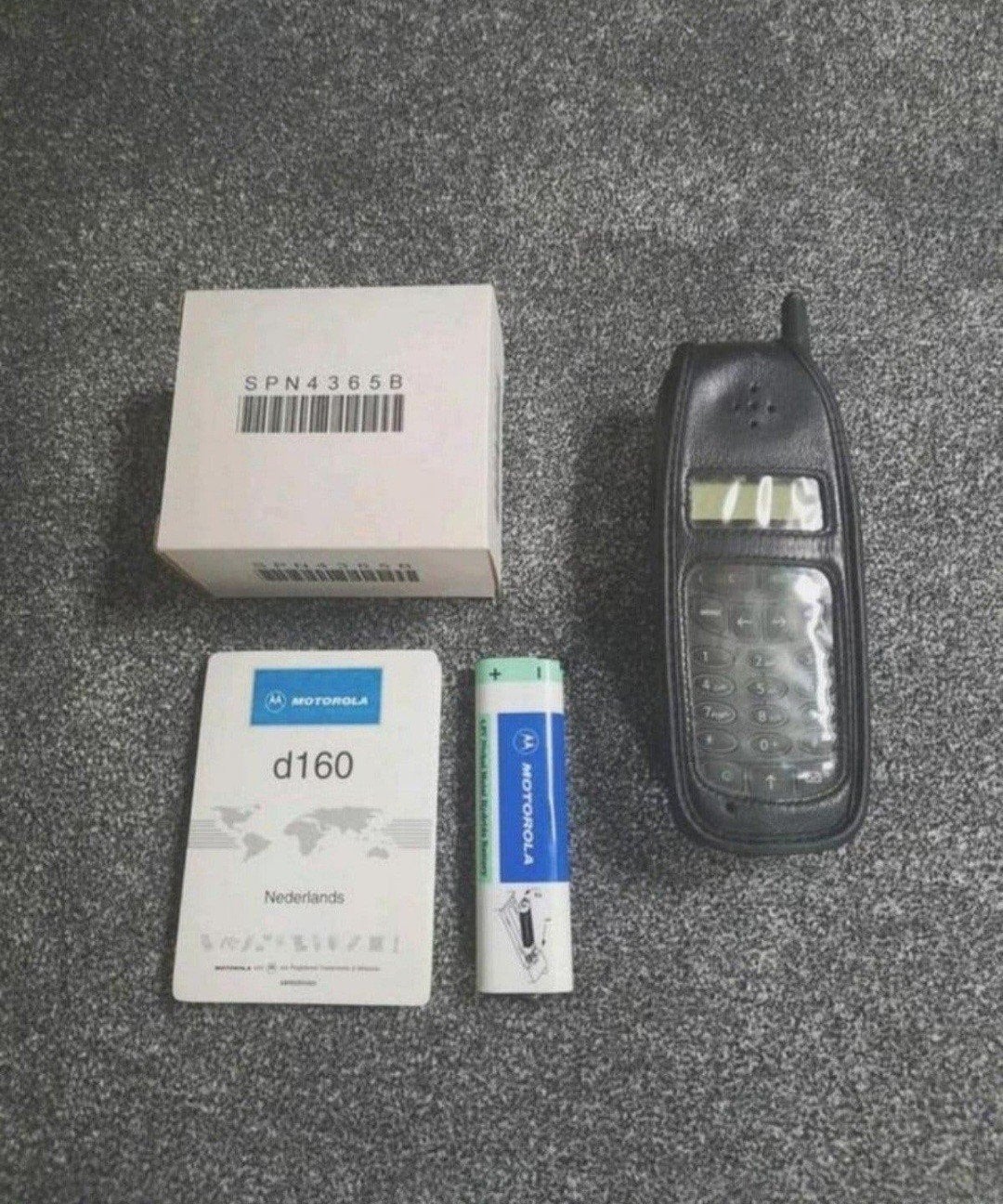 Mobiele telefoon Motorola d160, Geen camera, Zwart, Fysiek toetsenbord, Ophalen of Verzenden