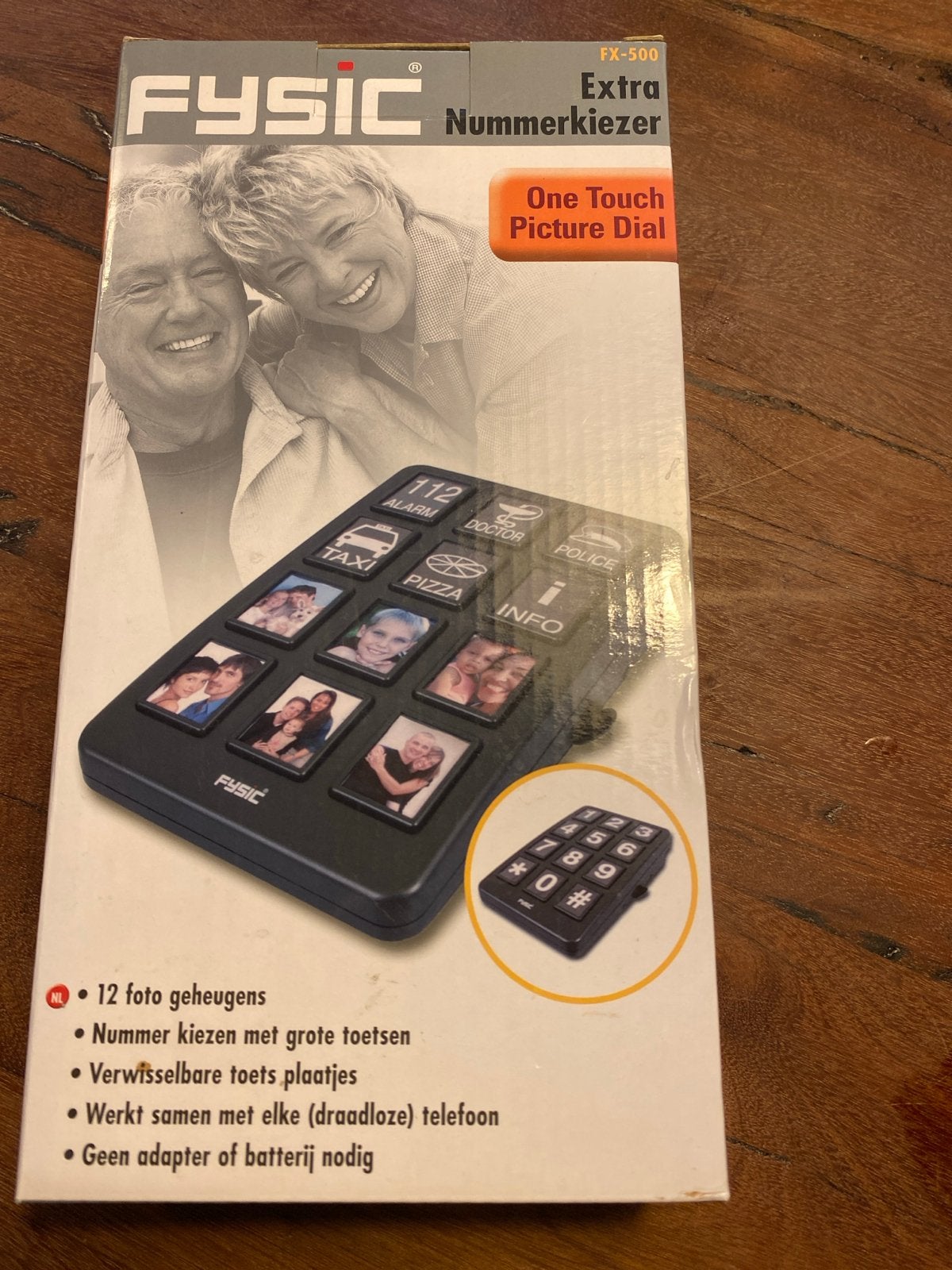 Fysic FX-500 Extra Nummerkiezer met fototoetsen, Ophalen of Verzenden, Nieuw
