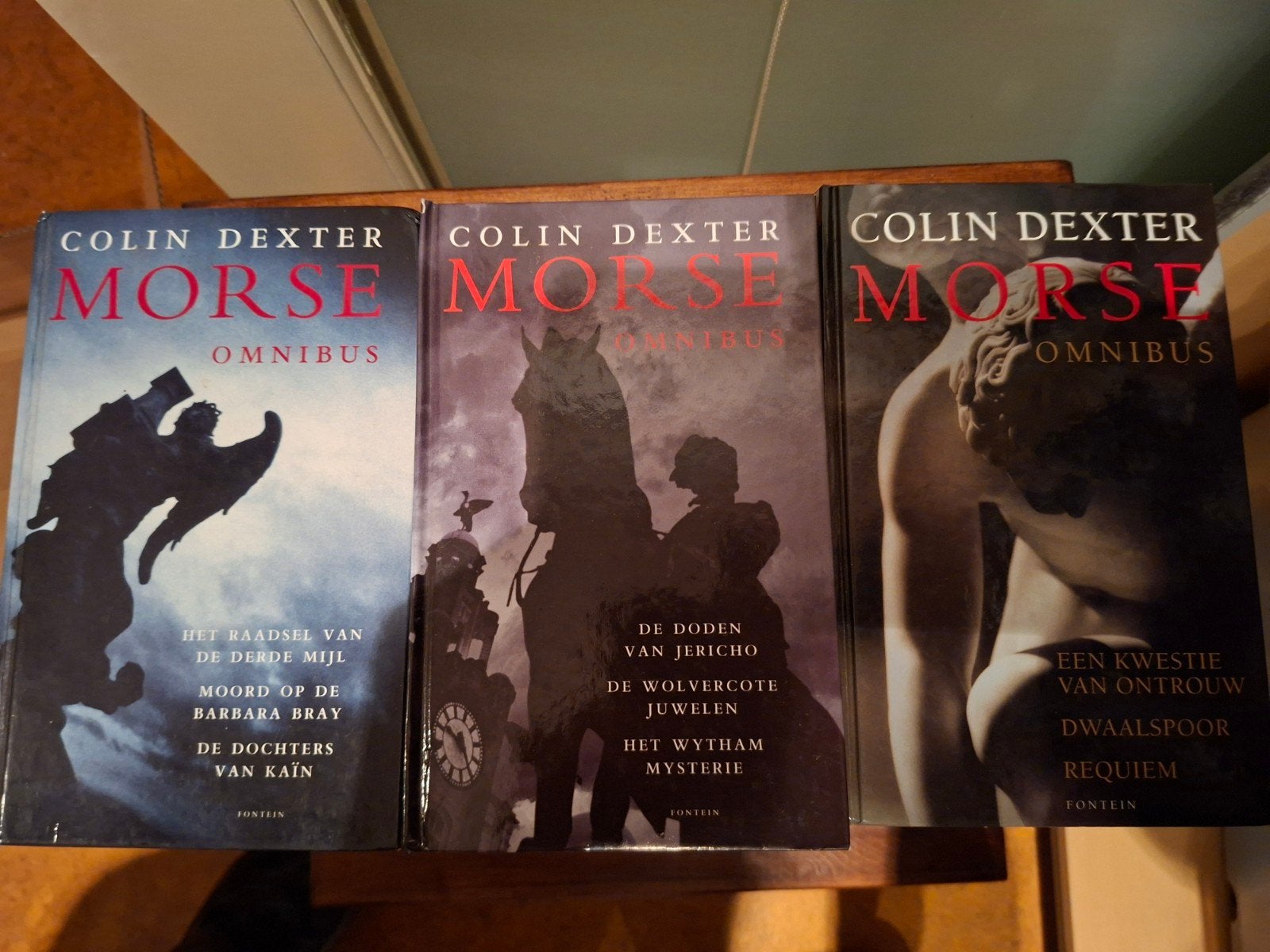 3 Morse omnibussen, 9 Colin Dexter verhalen voor slechts 10, Verzenden, Zo goed als nieuw, C. Dexter