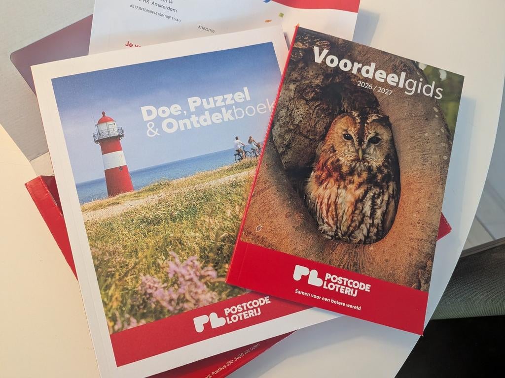 Postcode Loterij Doeboek en Voordeelgids [alleen OPHALEN], Kortingsbon