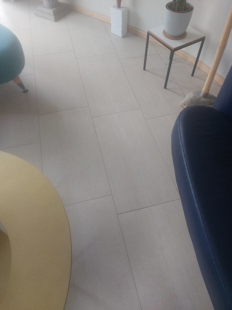 Vloertegels zandsteen motief en kleur., Ophalen, 60 cm of meer, Keramiek, Nieuw