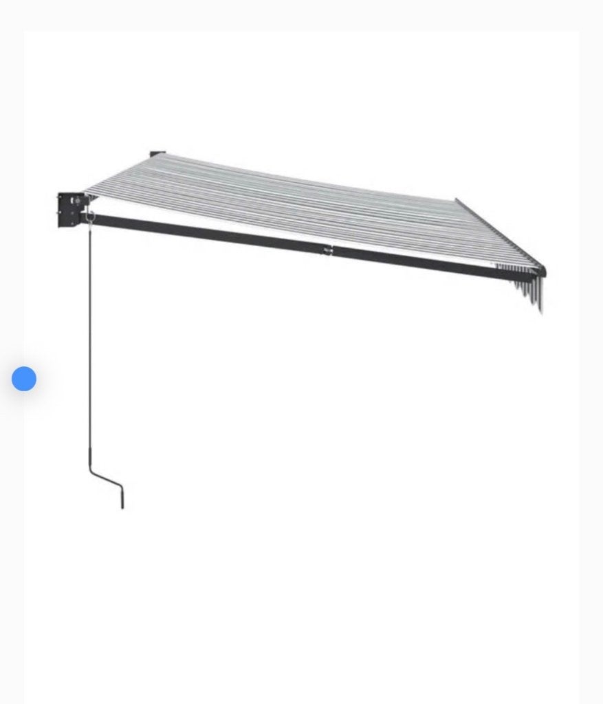Zonnescherm, Ophalen, Zo goed als nieuw, 150 tot 300 cm, 250 cm tot 450 cm