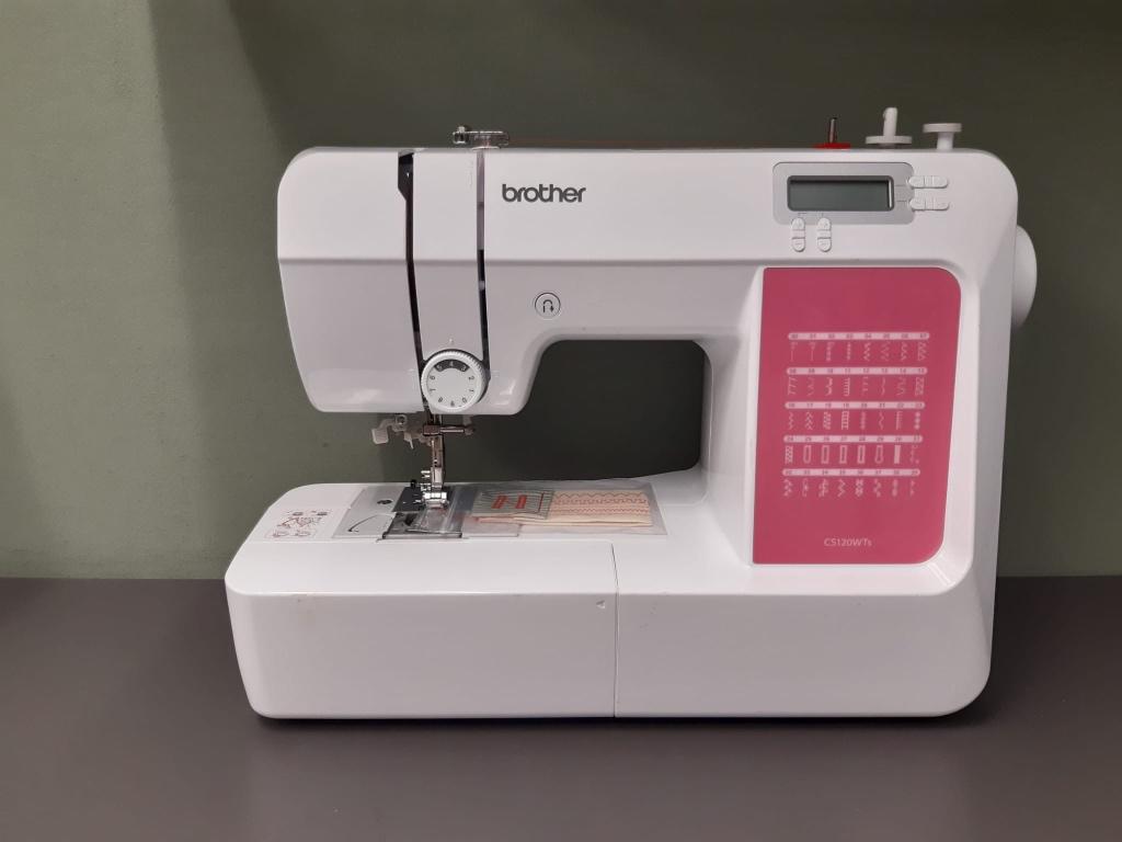 Brother CS120WTS, Ophalen of Verzenden, Zo goed als nieuw, Naaimachine, Brother