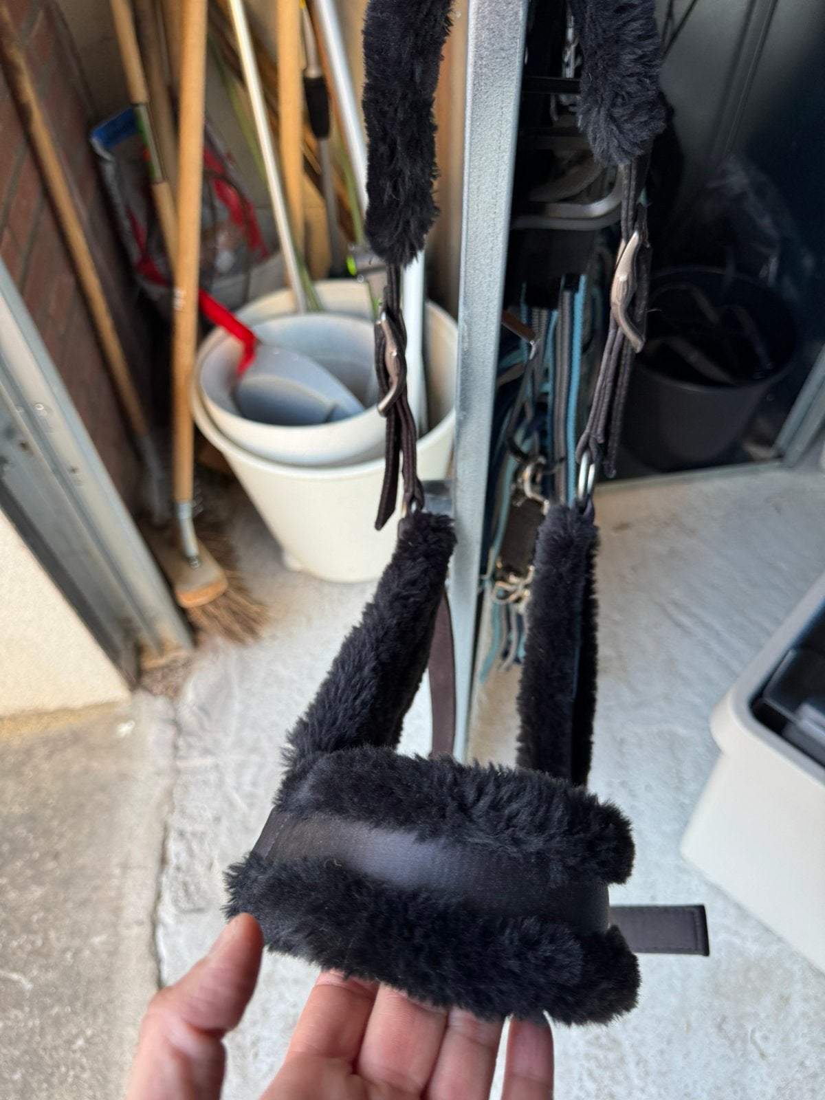 Halster full Waldhausen zwart, Dieren en Toebehoren, Ophalen of Verzenden, Halster, Full, Zwart
