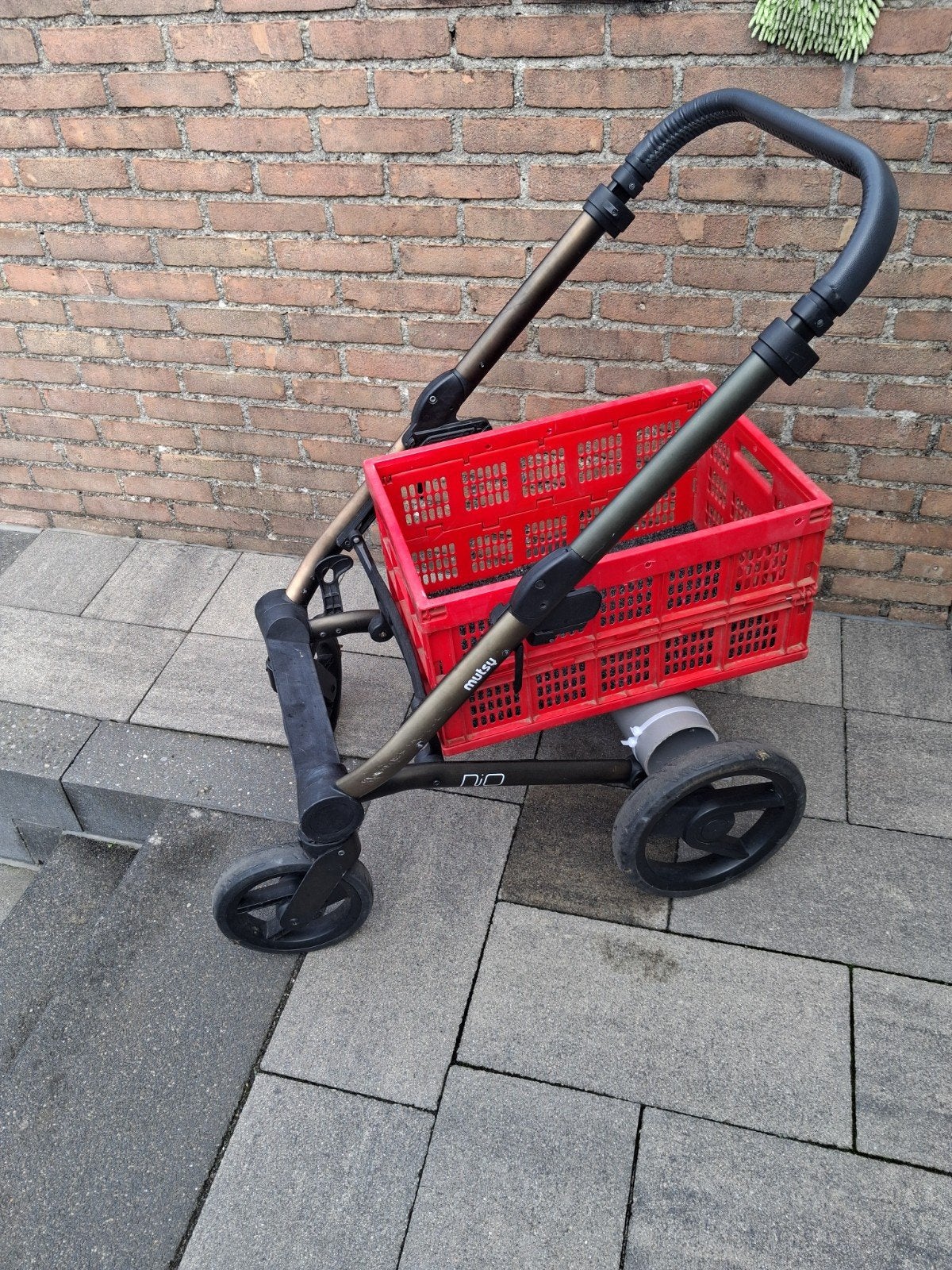 Hondenbuggy met krat - Ideaal voor kleine honden, Ophalen, Gebruikt, Overige merken