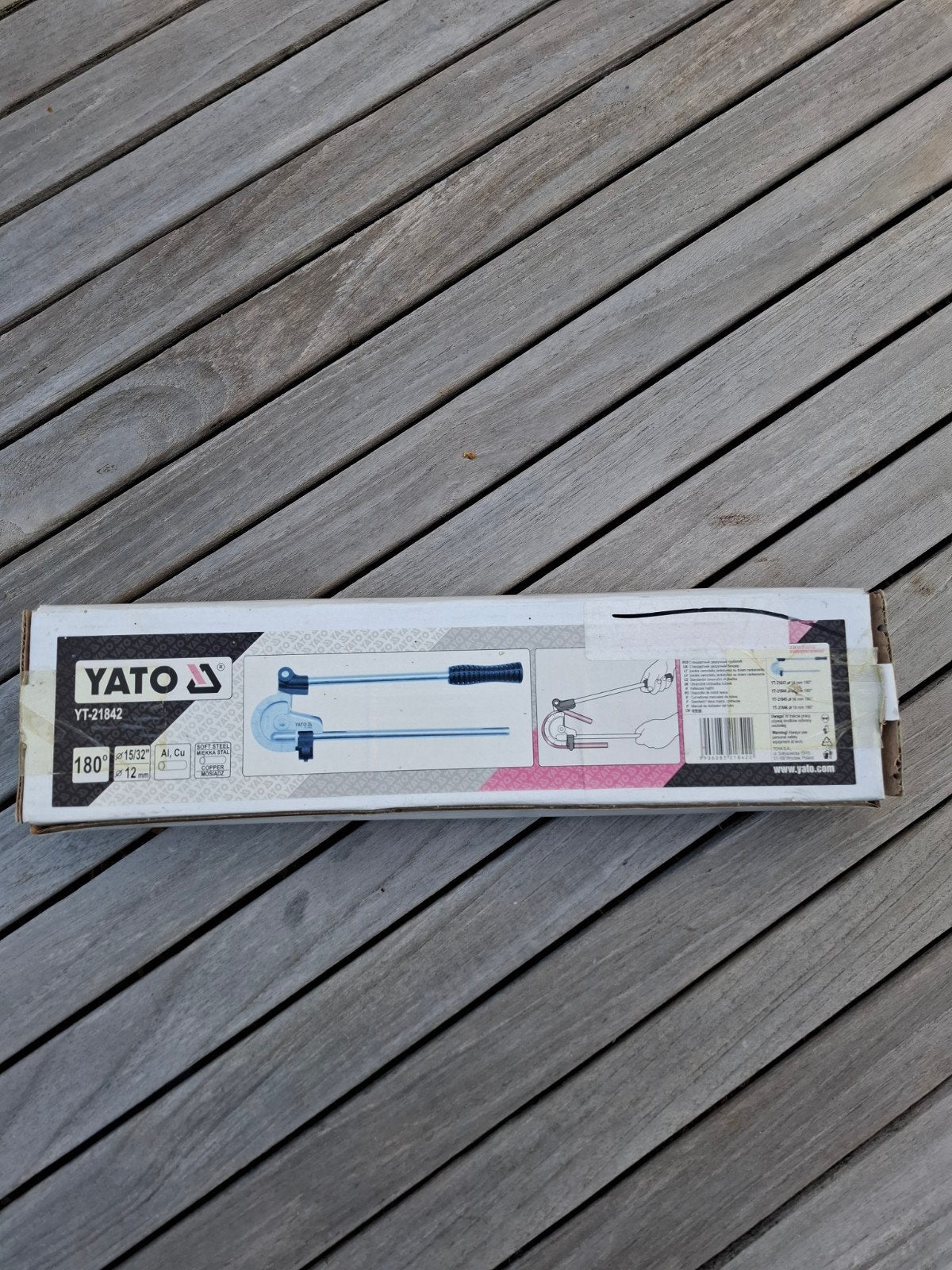 Yato buigijzer 12 mm YT-21842, Doe-het-zelf en Verbouw, Ophalen of Verzenden, Zo goed als nieuw, Overige typen, Overige merken