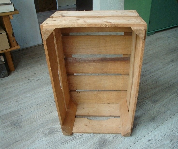 Houten fruitkist, Ophalen, Minder dan 50 cm, Gebruikt, 50 tot 100 cm