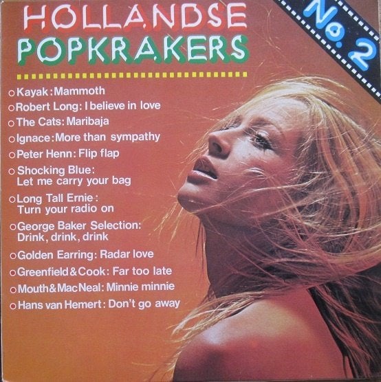 Hollandse Popkrakers No. 2 - Diverse artiesten, Ophalen of Verzenden, Gebruikt, 12 inch