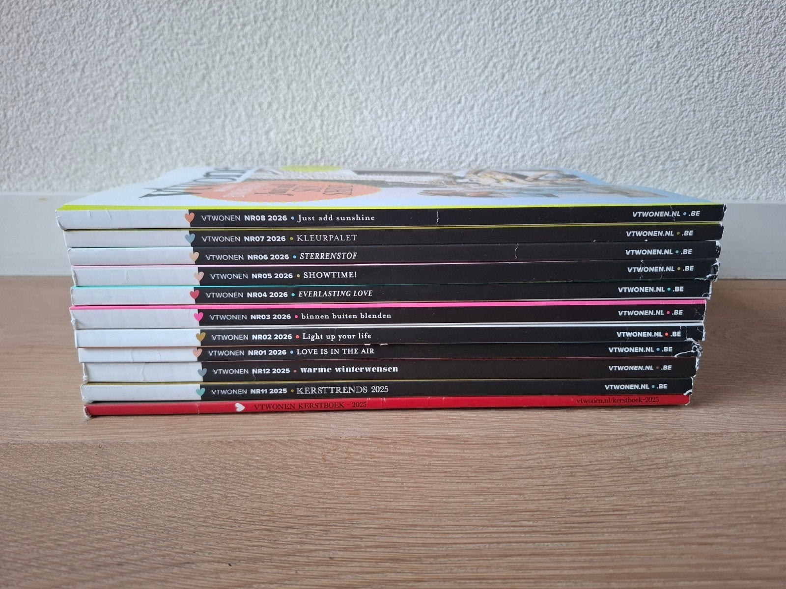 VT Wonen magazines 2025-2026 - 11 nummers, Boeken, Tijdschriften en Kranten, Ophalen of Verzenden, Nieuw, Overige typen