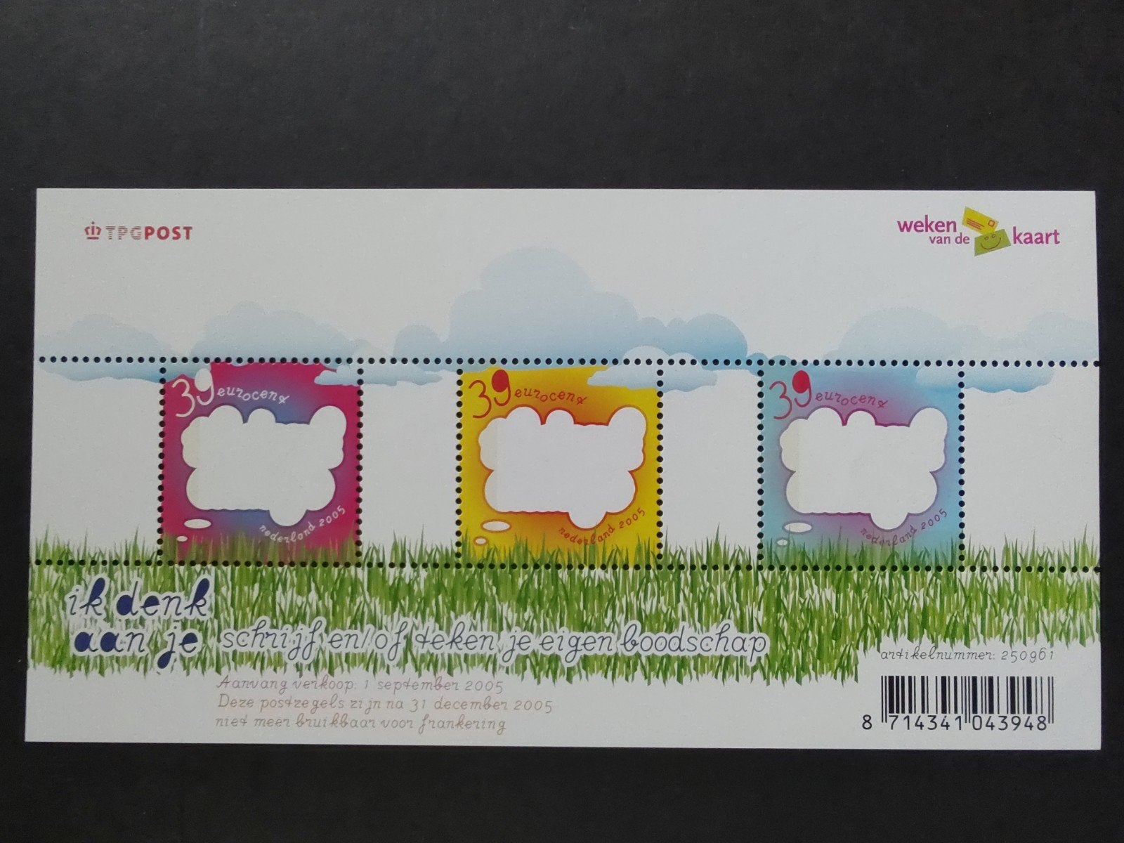 2349 blok weken van de kaart 2005, Ophalen of Verzenden