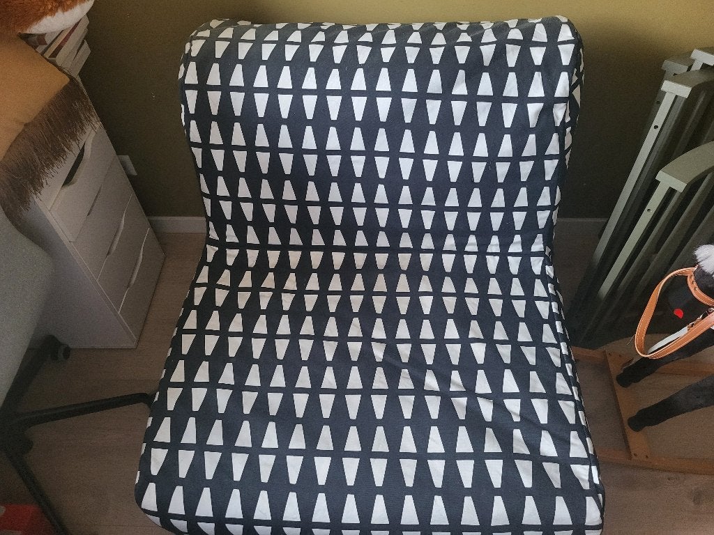 Ikea 1 persoon slaapfauteuil/stoel, Ophalen, Gebruikt, Eenpersoons, 80 cm