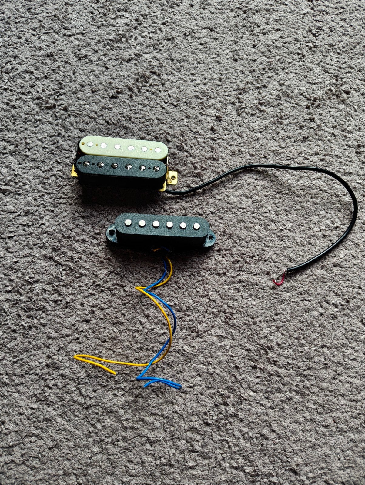 Kramer Alnico 5 HB-1 Zebra Humbucker + SC-1 Pickups, Ophalen of Verzenden, Zo goed als nieuw, Elektrische gitaar