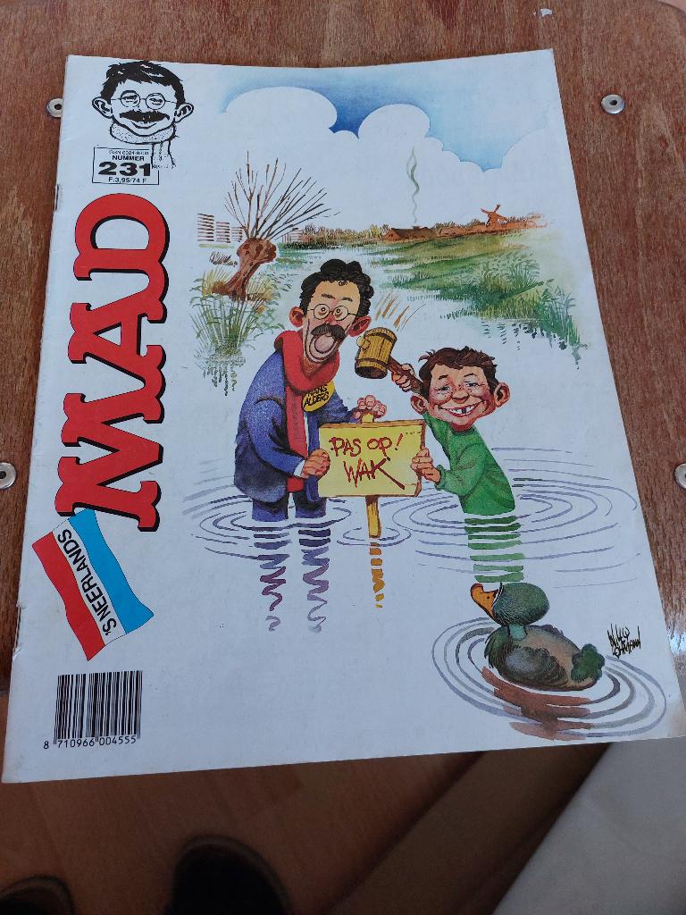 Mad nummer 231, Boeken, Stripboeken, Eén stripboek, Ophalen of Verzenden, Zo goed als nieuw