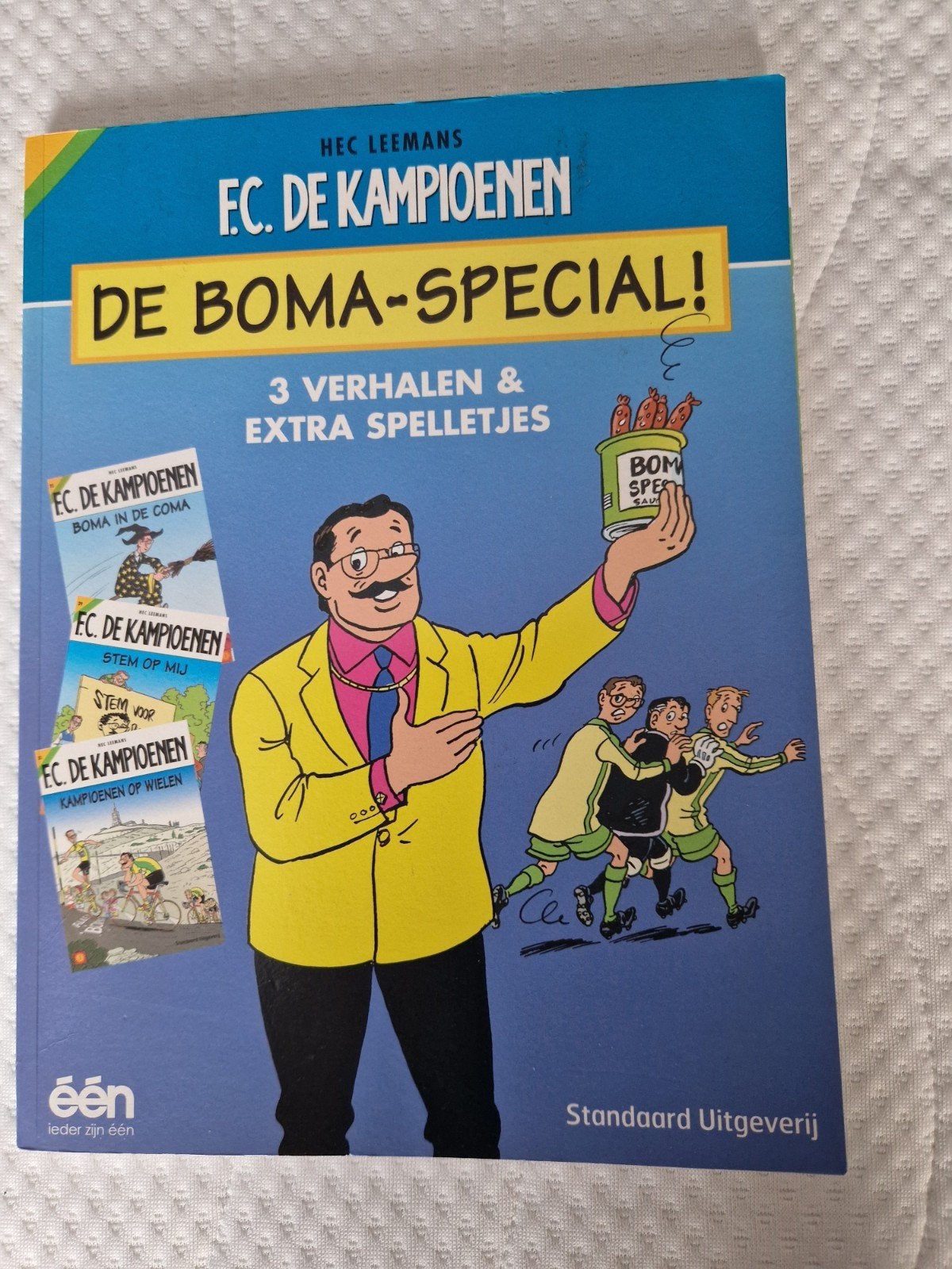 Stripboek van FC de Kampioenen., Eén stripboek, Ophalen of Verzenden, Zo goed als nieuw, Hec Leemans