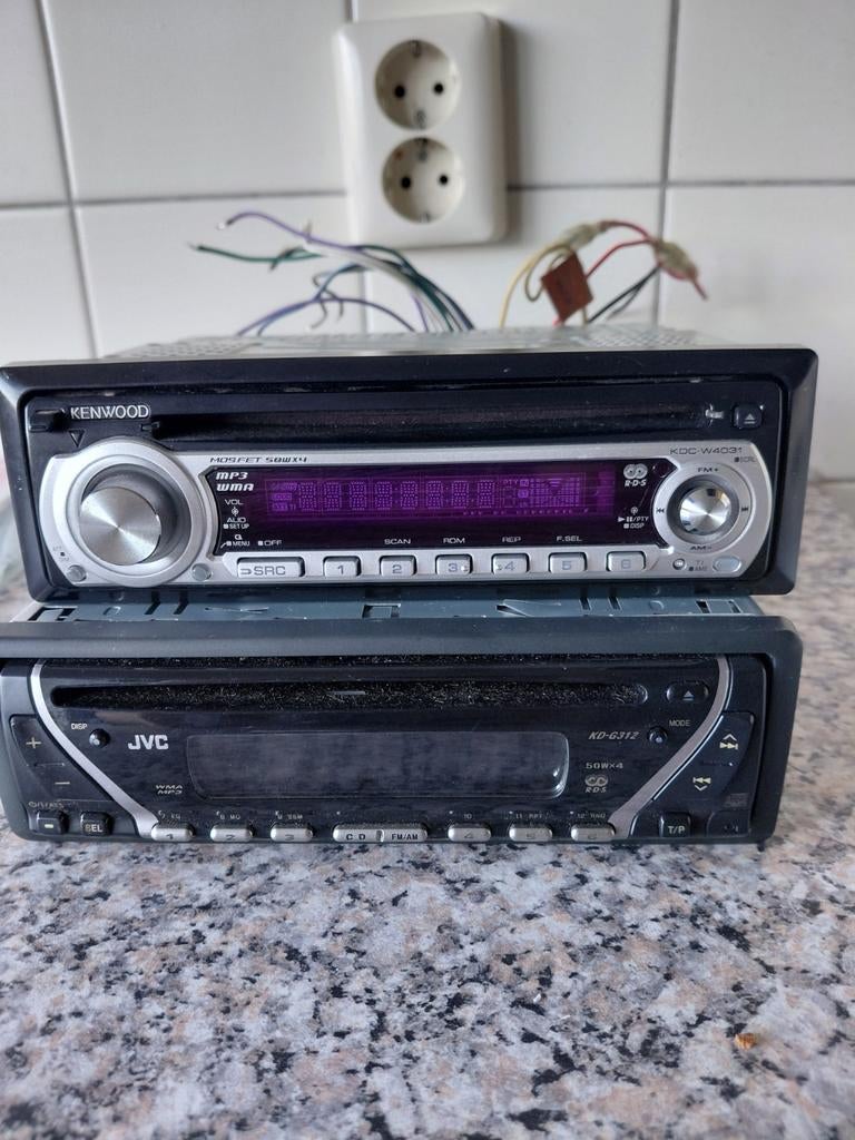 JVC KD-G312, Ophalen, Gebruikt