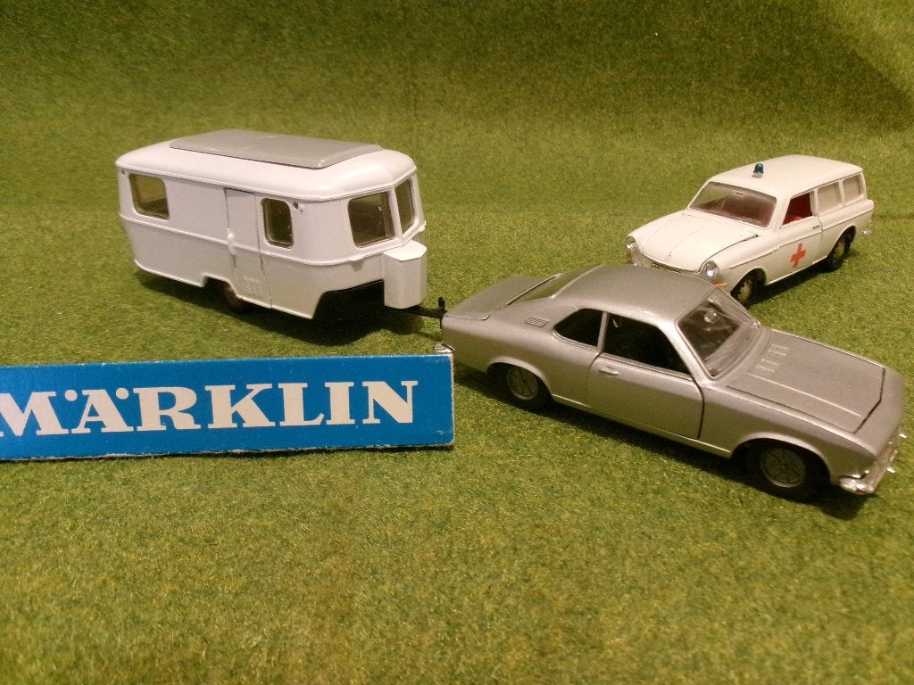 Marklin Zeldzame Eriba caravan 1824 Verzenden kan ook, Ophalen, Zo goed als nieuw, Auto, Overige merken