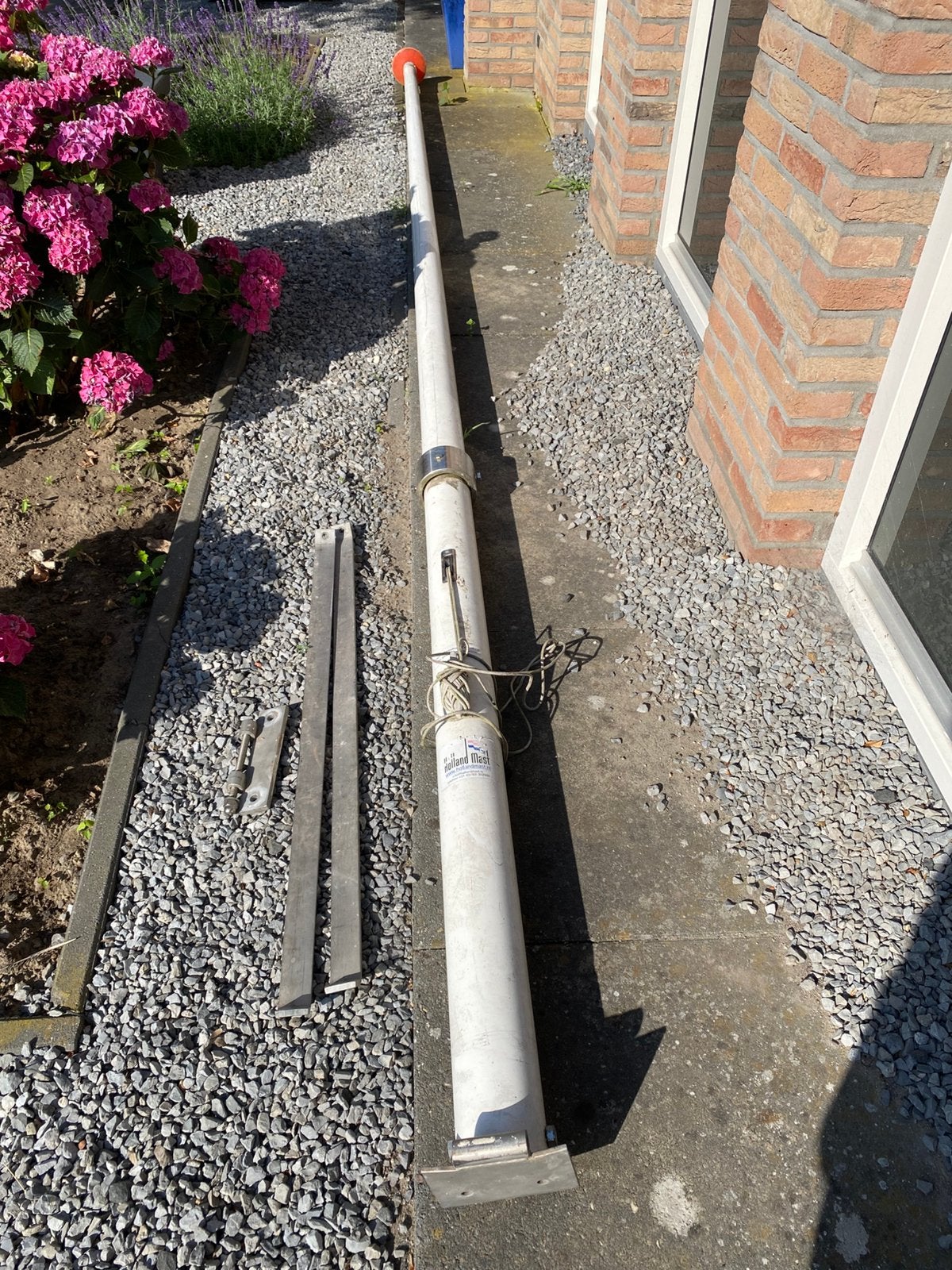 Gevelmast te koop!, Ophalen, Gebruikt