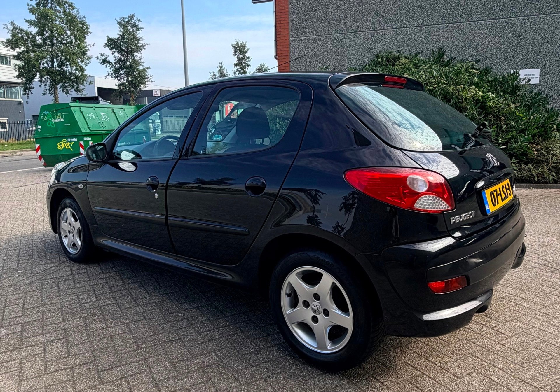 Peugeot 206 + 1.4 XS, Auto's, Voorwielaandrijving, Stof, 4 cilinders, Zwart