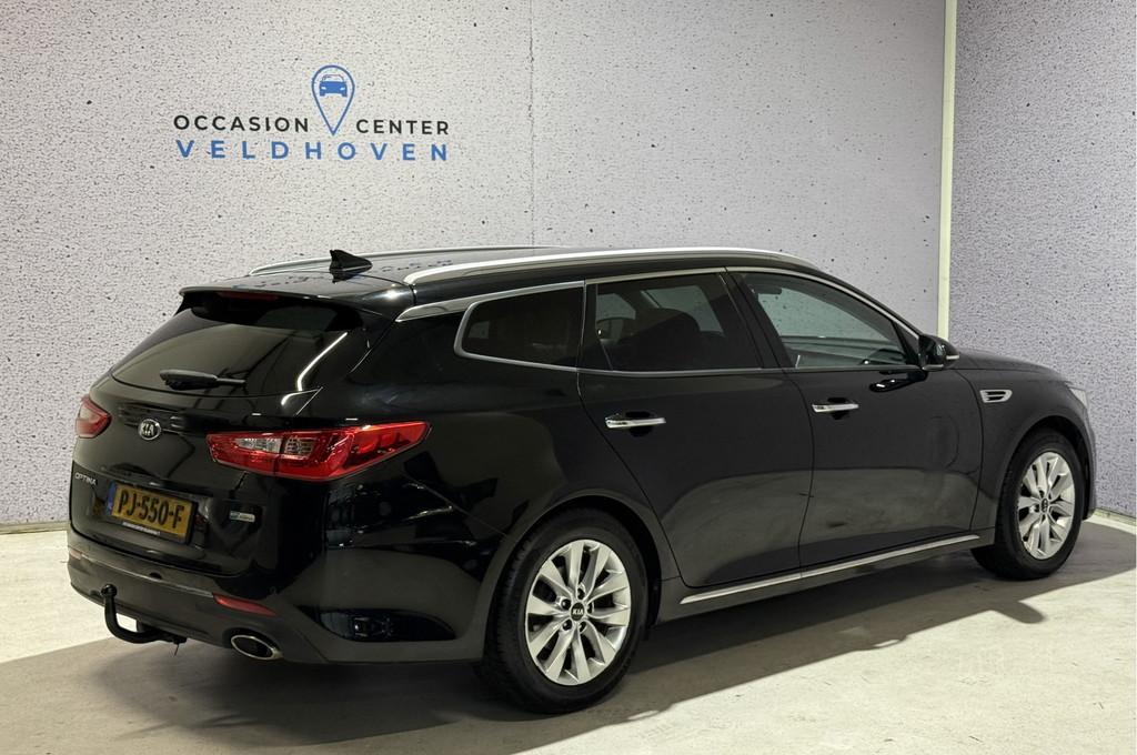 Kia Optima Sportswagon 1.7 CRDi ComfortPlusLine // TREKHAAK, Auto's, Voorwielaandrijving, 1685 cc, Origineel Nederlands, 168 €/maand
