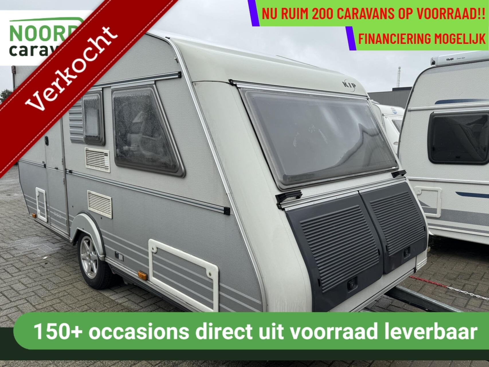 Kip STARLINE 41 TTZ, MOVER, VOORTENT, RAAM WORDT VERVANGEN!, Caravans en Kamperen, Mover, Kip, Bedrijf, Treinzit