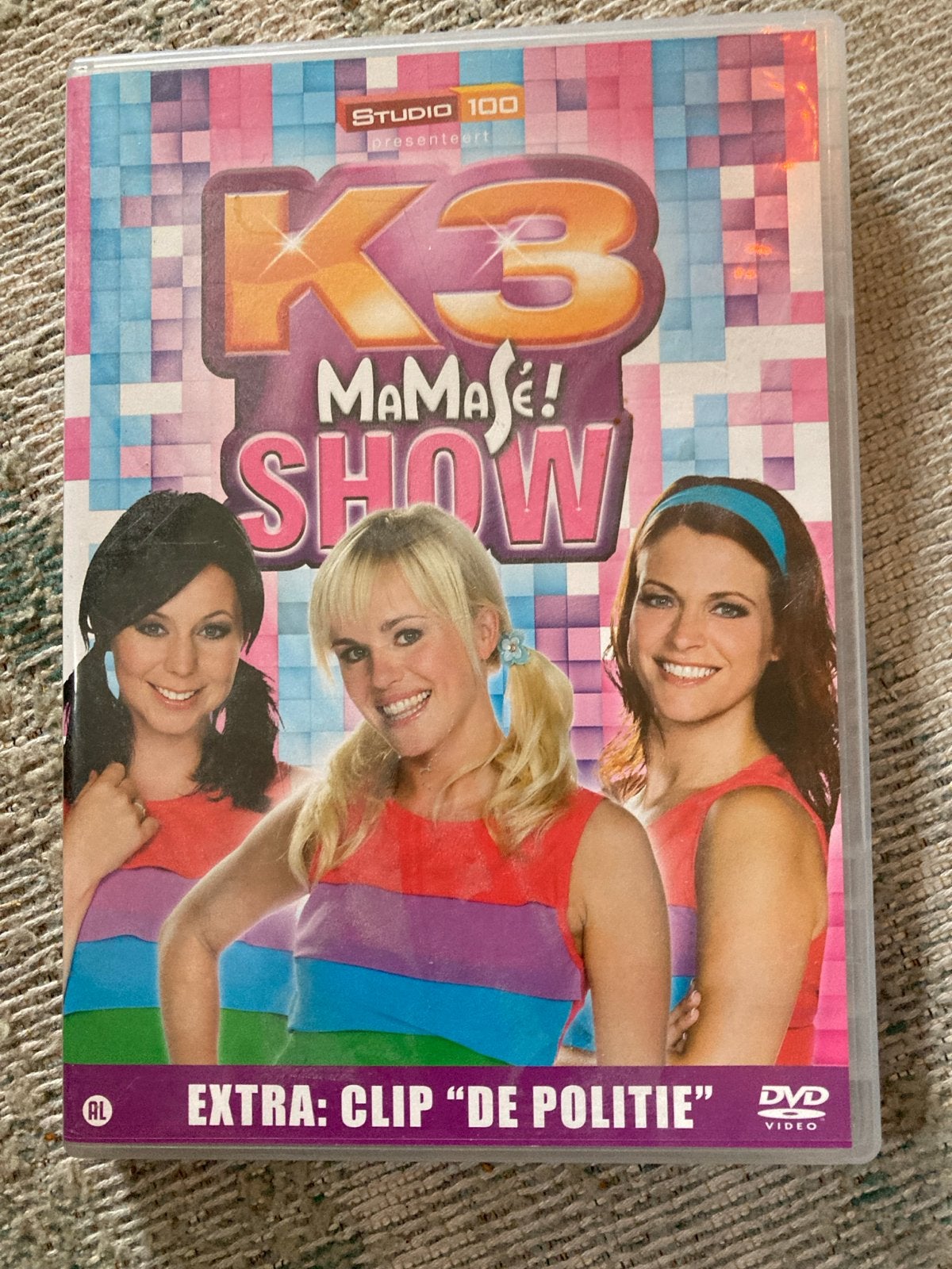 K3 Mamase! Show DVD - Studio 100, Cd's en Dvd's, Show, Gebruikt, Alle leeftijden, Familie