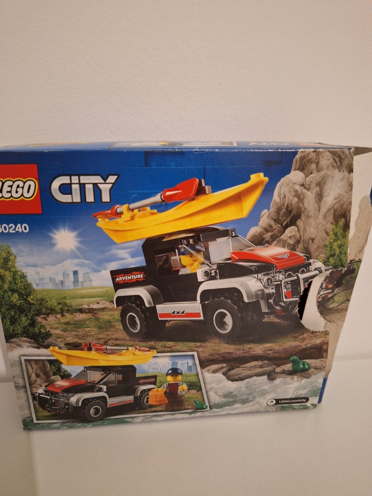 2x lego city 60240 kajakavontuur compleet met boekje en doos, City, Compleet, Lego, Ophalen of Verzenden