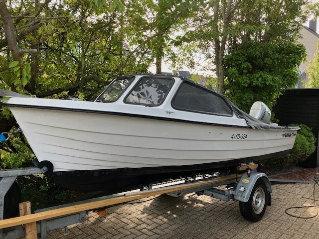 Te koop Rana 17, Watersport en Boten, Vis- en Consoleboten, Ophalen, Gebruikt, Viertaktmotor, 30 tot 50 pk