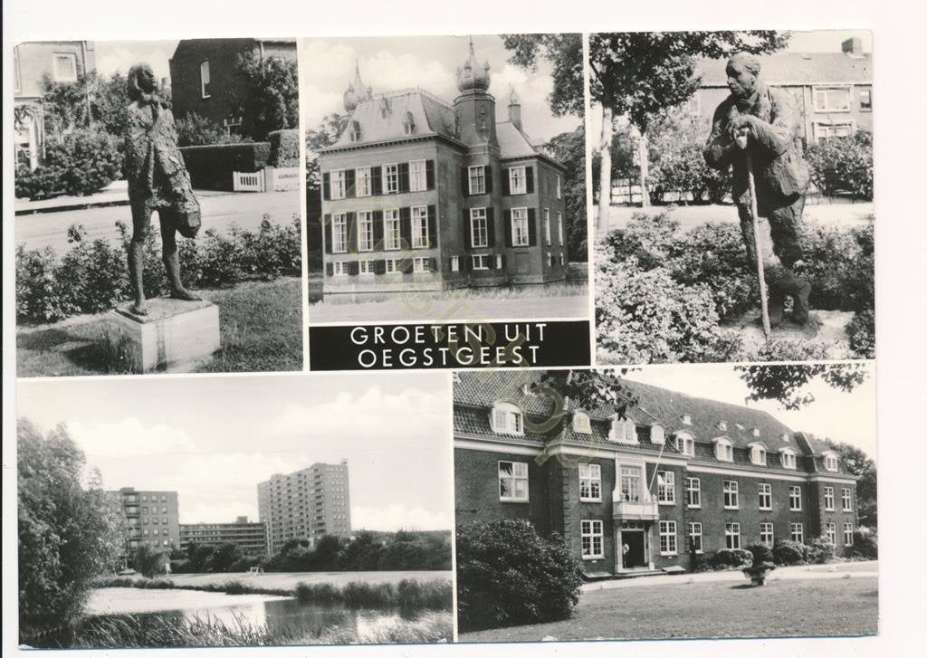 Oegstgeest [003-6646, Verzenden, Voor 1920, Ongelopen, Zuid-Holland
