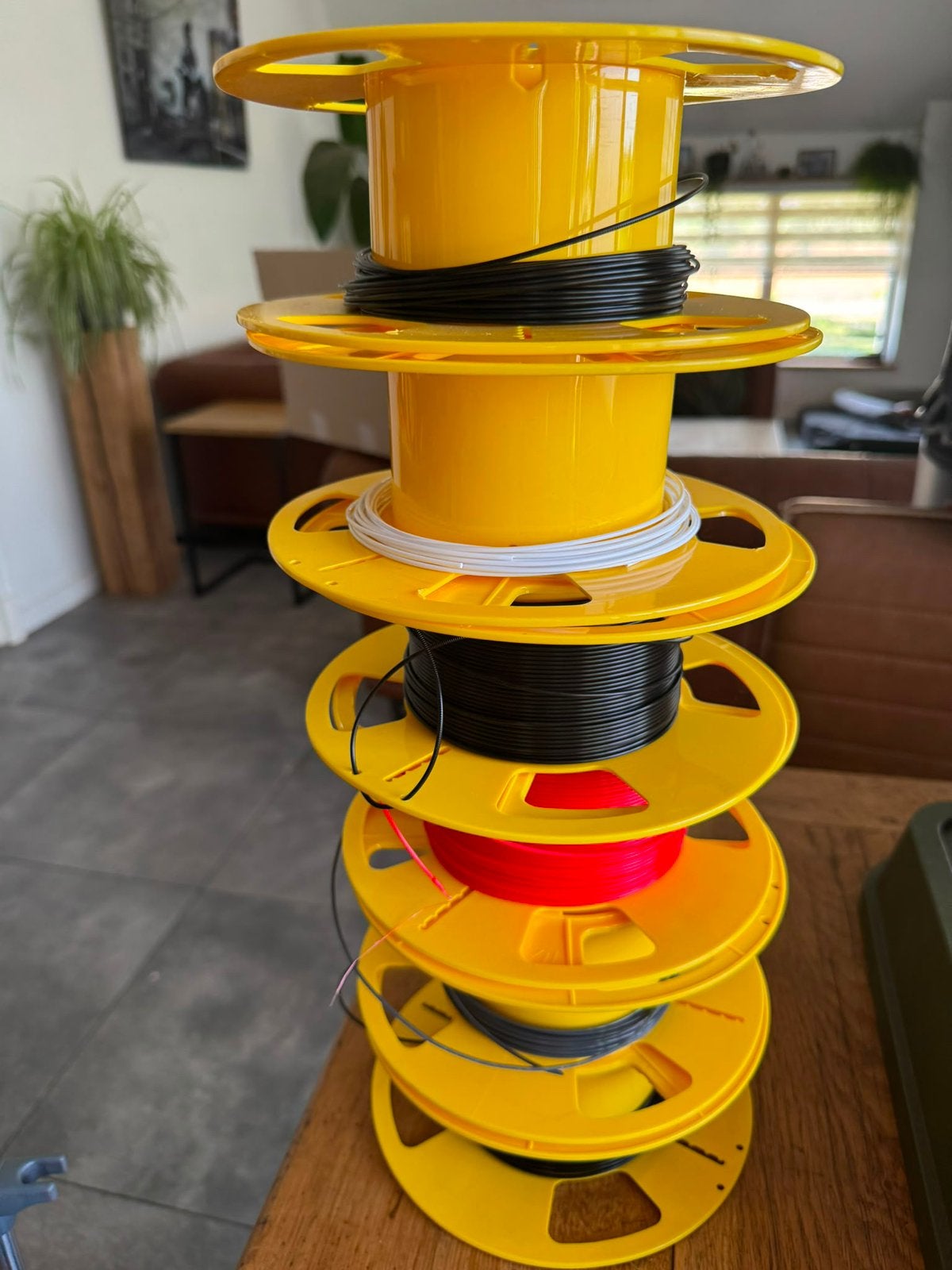 Partij 3D printer filament – diverse kleuren, Computers en Software, 3D-printerbenodigheden, Ophalen of Verzenden, Zo goed als nieuw