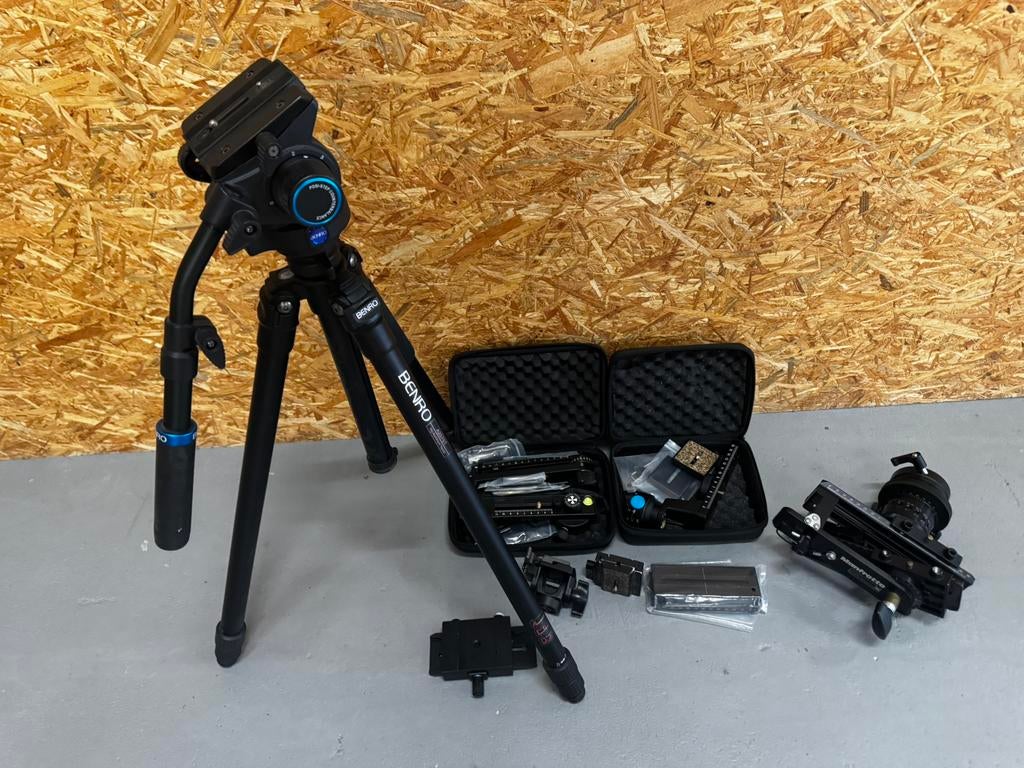 Professionele Video&360:Benro Carbon-Manfrotto- Nodal Ninja, Zo goed als nieuw, X, Ophalen of Verzenden, Driepoot